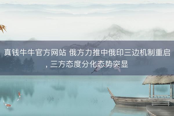真钱牛牛官方网站 俄方力推中俄印三边机制重启, 三方态度分化态势突显