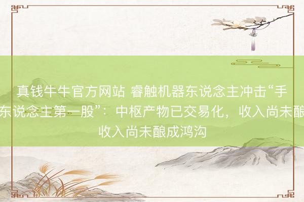 真钱牛牛官方网站 睿触机器东说念主冲击“手术机器东说念主第一股”:中枢产物已交易化,收入尚未酿成鸿沟